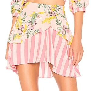For Love and Lemons Antigua Skirt Small 🍋